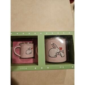 Tea for Two Metal Cups for Mom or Dad and Baby!